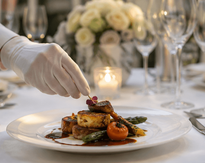 Hochwertiges Catering für einen privaten Anlass