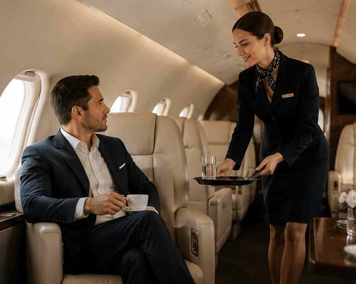 Private Aviation und exklusiv koordinierte Flugreise