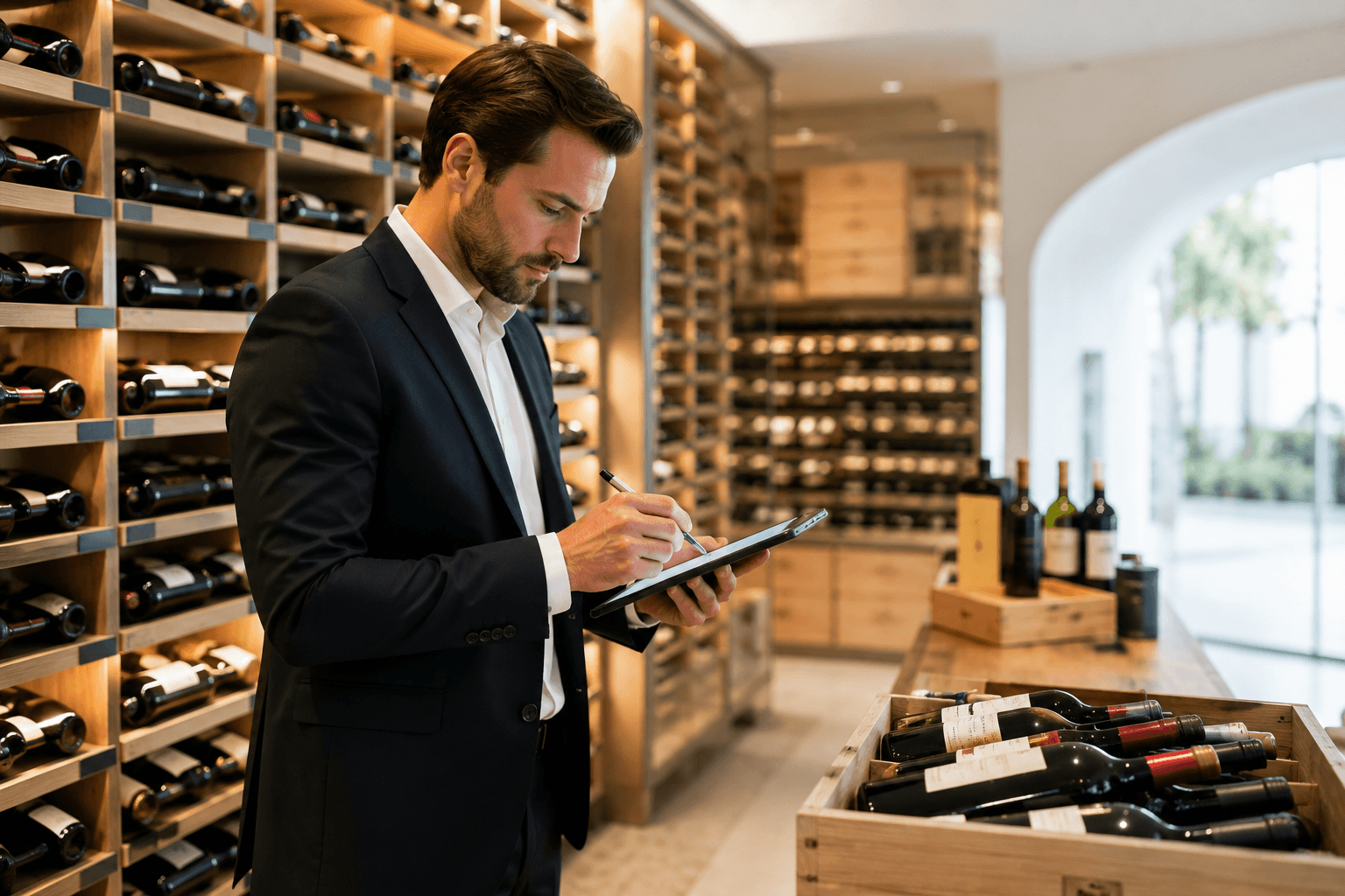 Weinkeller Umzug und Weintransport