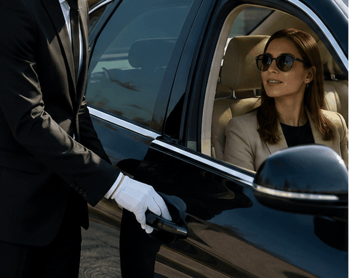 Premiumfahrzeug für einen individuell koordinierten Chauffeurservice
